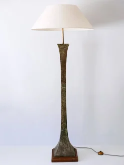 Sale Pamono Verdigris Bronze Floor Lamp by Stewart Ross James for Hansen Lighting, 1960s