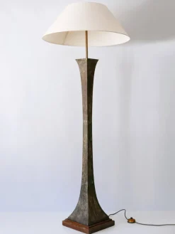 Sale Pamono Verdigris Bronze Floor Lamp by Stewart Ross James for Hansen Lighting, 1960s