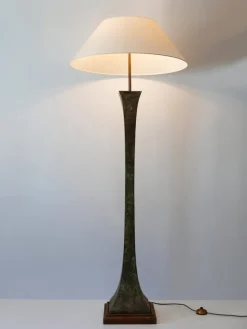 Sale Pamono Verdigris Bronze Floor Lamp by Stewart Ross James for Hansen Lighting, 1960s