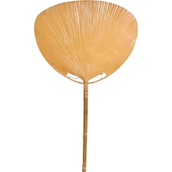 Clearance Pamono Very Large Uchiwa Floor Lamp by Ingo Maurer for M Design, 1977