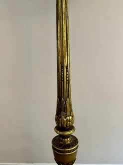 Best Pamono Victorian French Carved Gilded Standard Lamp, 1860s