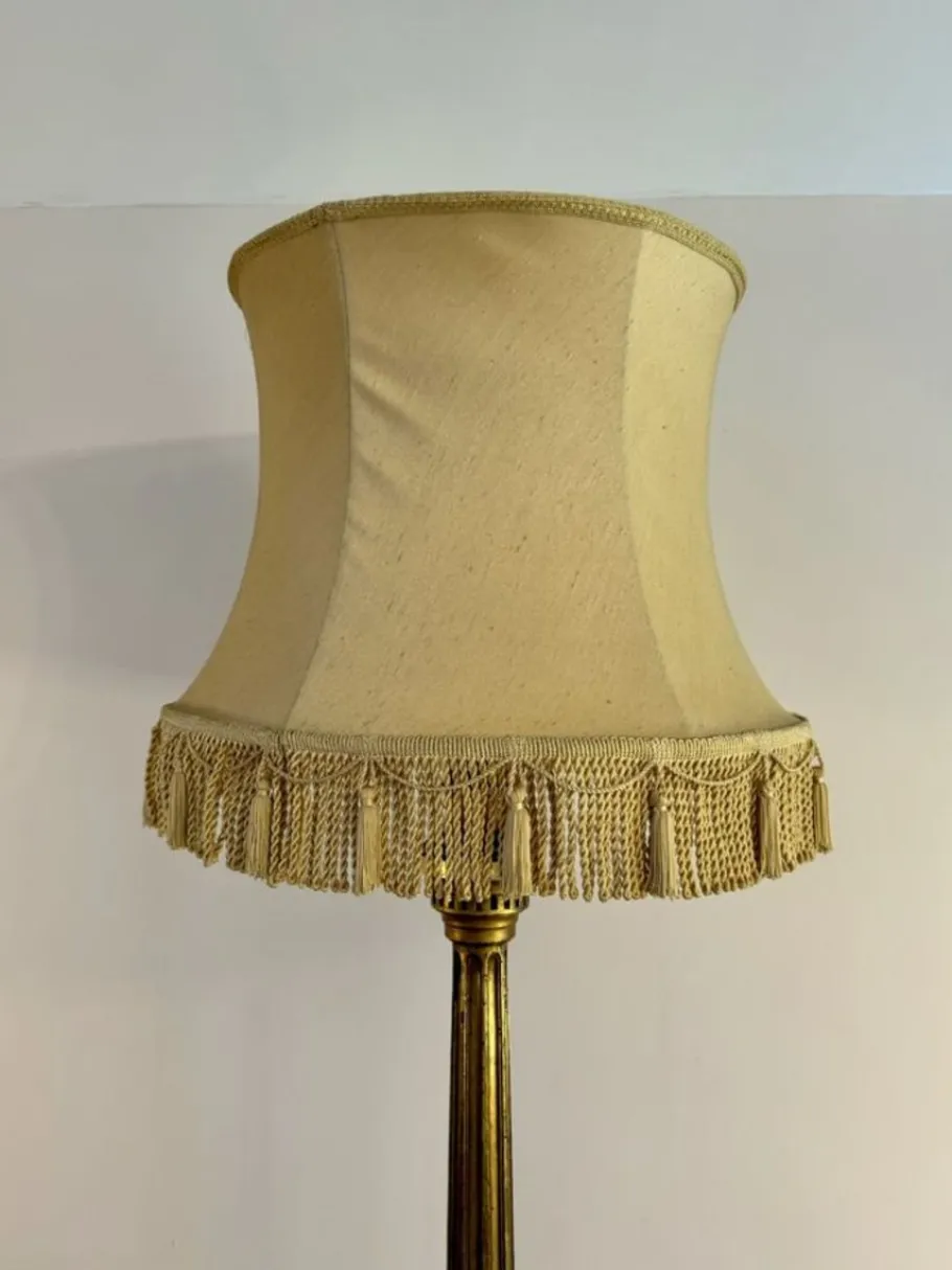 Best Pamono Victorian French Carved Gilded Standard Lamp, 1860s