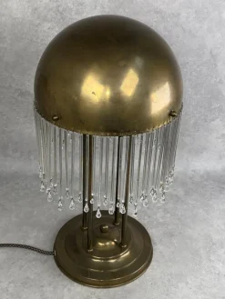 Best Pamono Vienna Secession Desk Lamp by Josef Hoffmann, 1890s