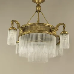 Sale Pamono Viennese Coffee House Ceiling Lamp, Austria