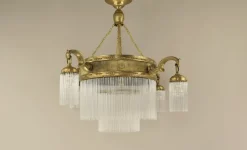 Sale Pamono Viennese Coffee House Ceiling Lamp, Austria