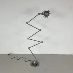 Best Pamono Vintage 6 Arm Jielde Floor Lamp by Jean-Louis Domecq