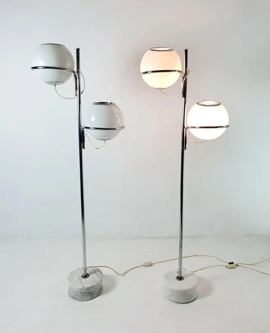 Sale Pamono Vintage 1094 Floor Lamp attributed to Gino Sarfatti for Arteluce, Italy, 1969