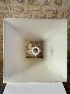 Online Pamono Vintage Acrylic Glass and Brass Floor Lamp from Maison Roméo, 1970s