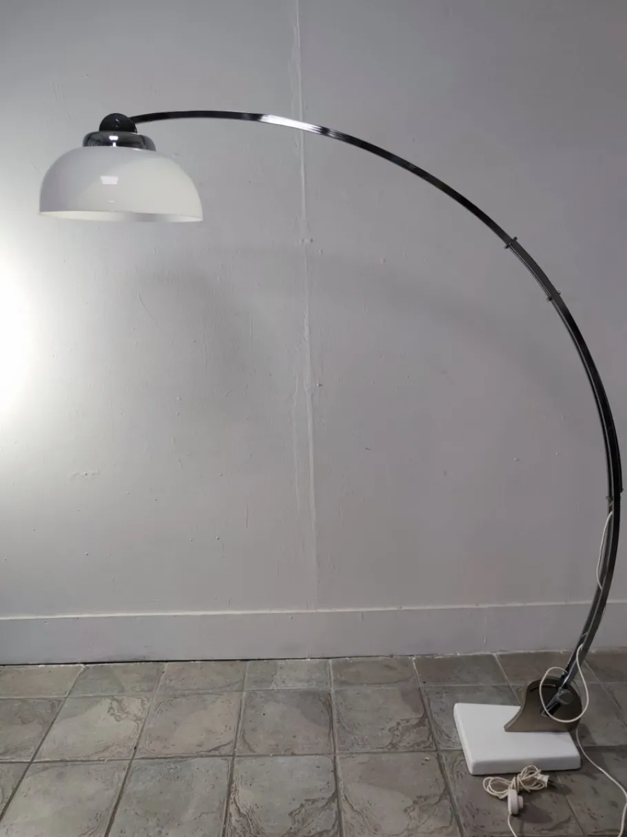 Hot Pamono Vintage Adjustable Arc Floor Lamp