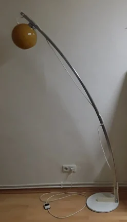 Discount Pamono Vintage Adjustable Arc-Shaped Floor Lamp, 1960s