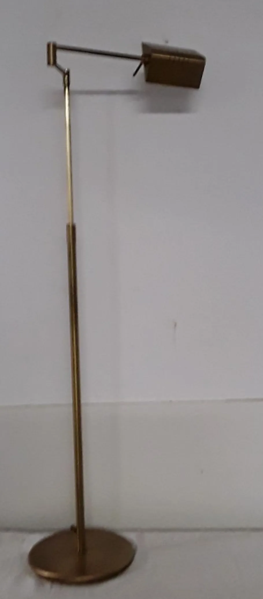 Online Pamono Vintage Adjustable Brass Floor Lamp, 1980s