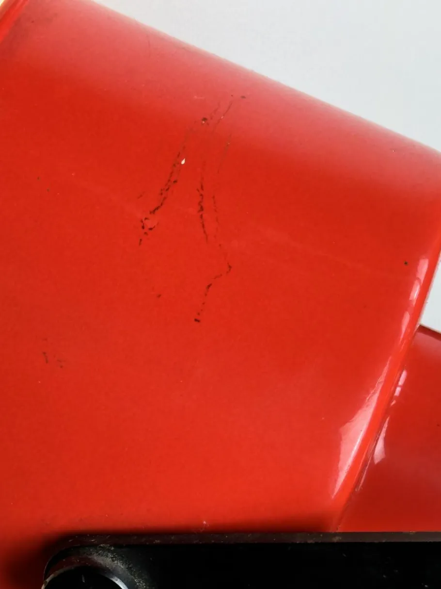 Best Pamono Vintage Amilux Red Floor Lamp, 1970s