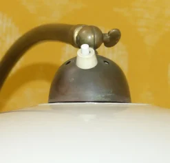 Hot Pamono Vintage Arc Lamp in Brass, 1950s