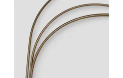 Outlet Pamono Vintage Arc 3-Light Floor Lamp in Brushed Brass