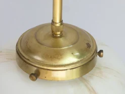 Sale Pamono Vintage Art Deco Marbled Glass Pendant Lamp, 1950s