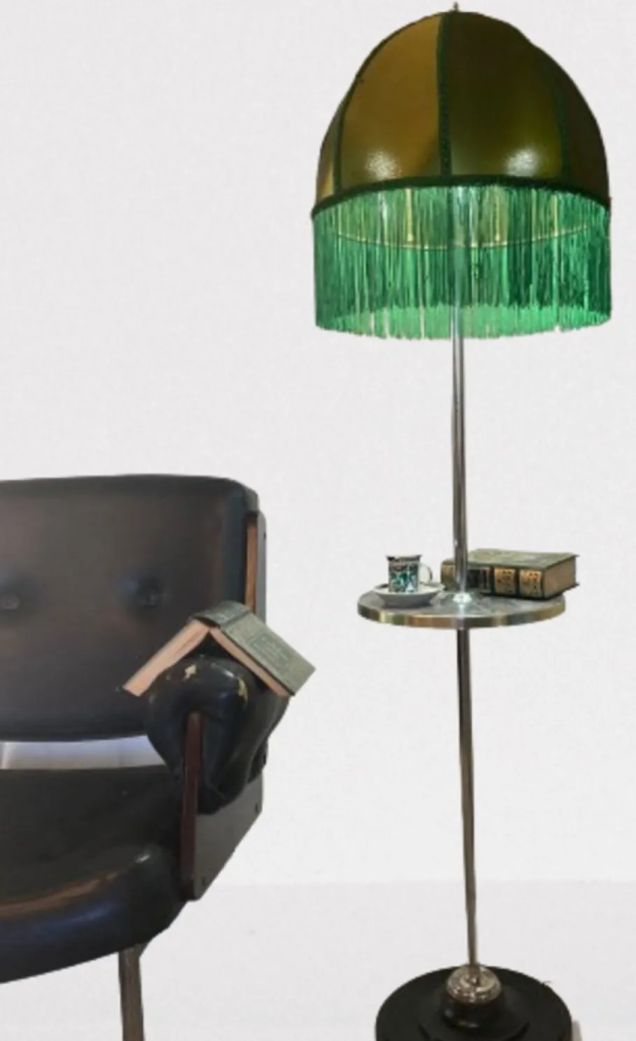 Sale Pamono Vintage Art Deco Style Floor Lamp, 1970s