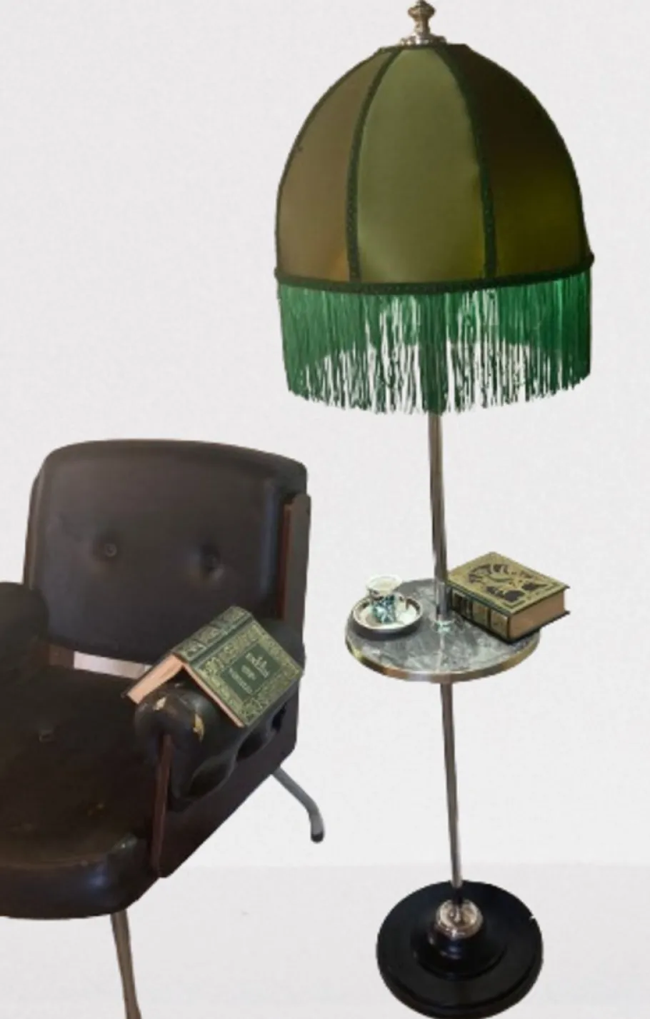 Sale Pamono Vintage Art Deco Style Floor Lamp, 1970s