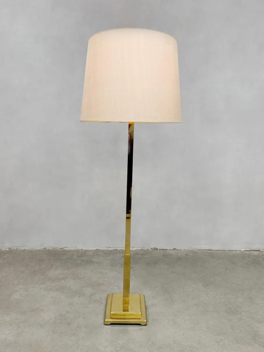 New Pamono Vintage Art Deco Style Floor Lamp