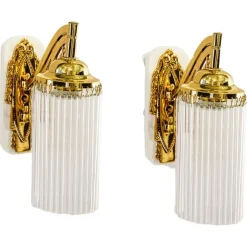 Sale Pamono Vintage Art Deco Wall Lamps, 1920s, Set of 2