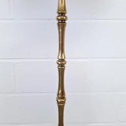 Online Pamono Vintage Bamboo Floor Lamp in Brass, 1960s