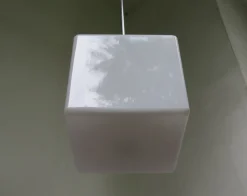 Best Pamono Vintage Bauhaus Style Cube Ceiling Lamp by Walter Kostka for Atrax-Gesellschaft