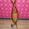 Sale Pamono Vintage Bentwood Floor Lamp with Viennese Weave