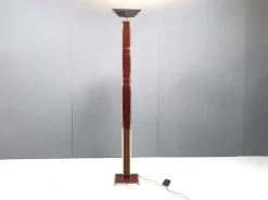Best Pamono Vintage Brass and Acrylic Floor Lamp, 1970s