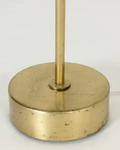 New Pamono Vintage Brass Floor Lamp from Philips, 1950s