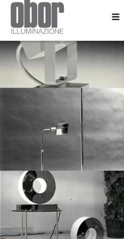 New Pamono Vintage Brass Floor Lamps by Obor Illuminazione, 1970s, Set of 2