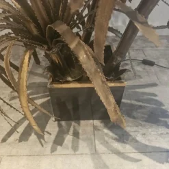 Sale Pamono Vintage Brass Palm Tree from Maison Jansen, France, 1975