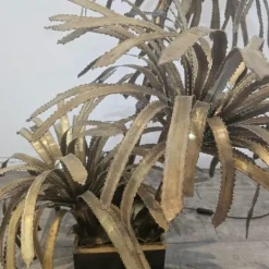 Sale Pamono Vintage Brass Palm Tree from Maison Jansen, France, 1975