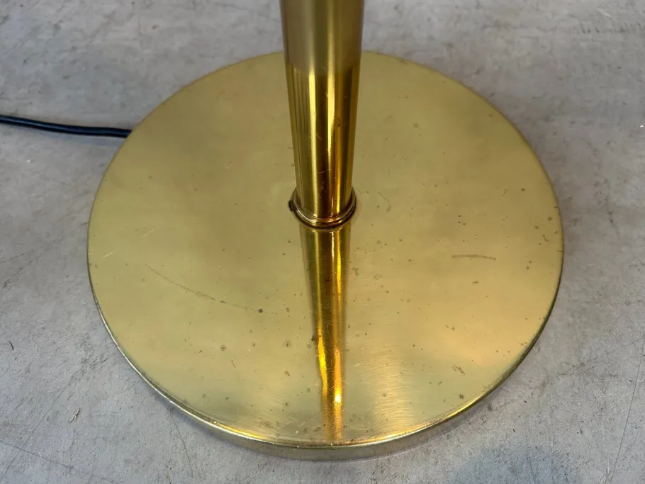 Best Pamono Vintage Brass Reading Floor Lamp from Metalarte