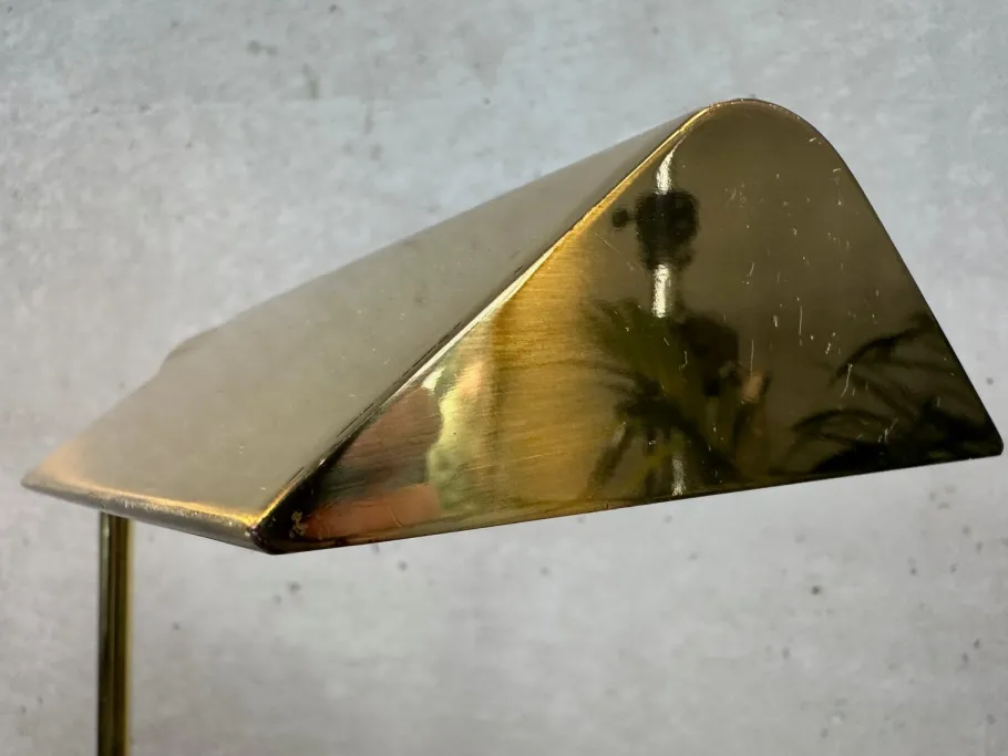 Best Pamono Vintage Brass Reading Floor Lamp from Metalarte