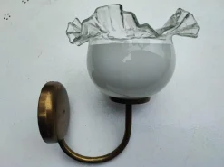 Sale Pamono Vintage Brass Wall Lamp, 1970s