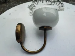 Sale Pamono Vintage Brass Wall Lamp, 1970s