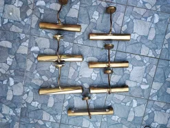 Sale Pamono Vintage Brass Wall Lamp, 1970s