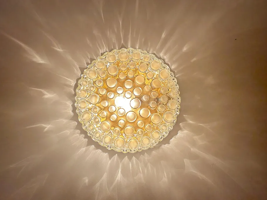 Sale Pamono Vintage Bubble Glass Wall Lights, 1960s, Set of 2