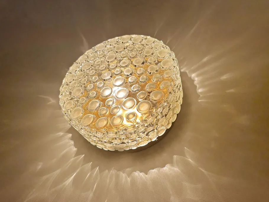 Sale Pamono Vintage Bubble Glass Wall Lights, 1960s, Set of 2