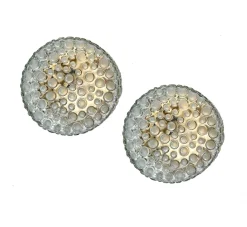 Sale Pamono Vintage Bubble Glass Wall Lights, 1960s, Set of 2