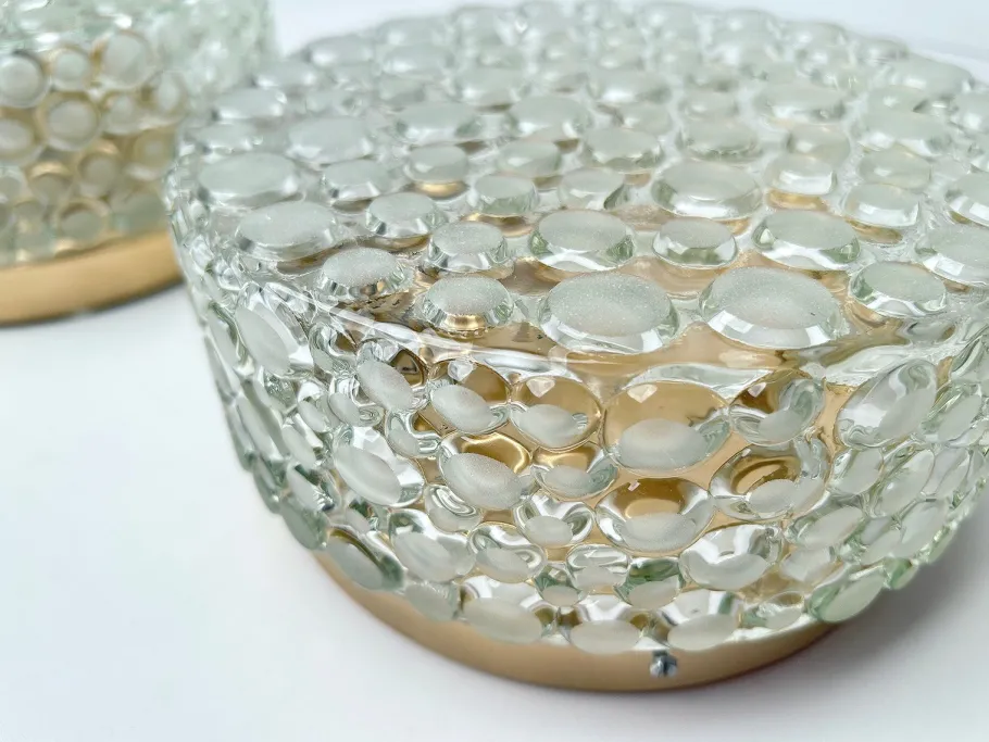 Sale Pamono Vintage Bubble Glass Wall Lights, 1960s, Set of 2
