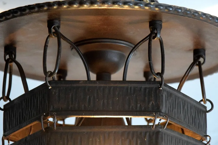 Best Pamono Vintage Ceiling Lamp