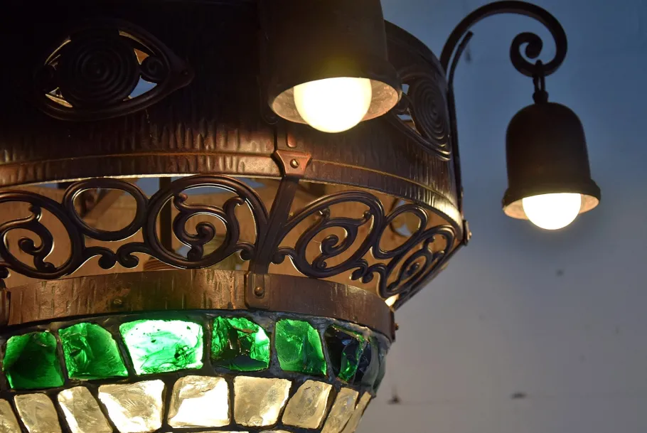 Best Pamono Vintage Ceiling Lamp