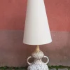 Pamono Vintage Ceramic Fat Lava Floor Lamp