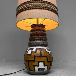 Outlet Pamono Vintage Ceramic Mood Floor Lamp, West Germany, 1970s
