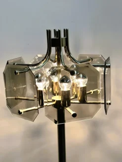 Online Pamono Vintage Chrome Floor Lamp by Luigi Colani, 1970s