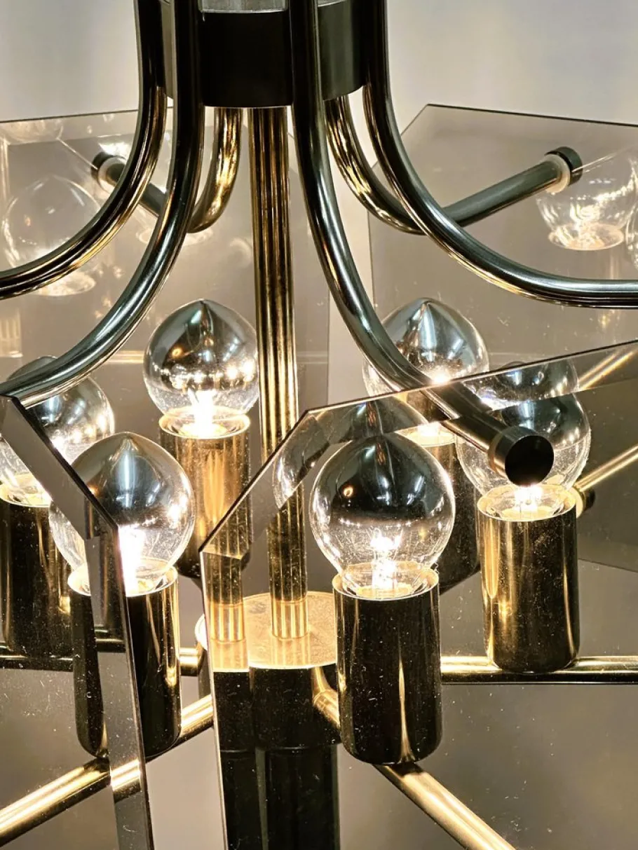 Online Pamono Vintage Chrome Floor Lamp by Luigi Colani, 1970s