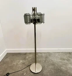 Online Pamono Vintage Chrome Floor Lamp by Luigi Colani, 1970s