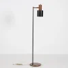 Outlet Pamono Vintage Copper Floor Lamp Model Studio by Jo Hammerborg for Fog & Mørup, Denmark, 1960s