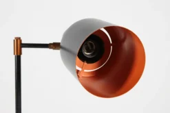 Outlet Pamono Vintage Copper Floor Lamp Model Studio by Jo Hammerborg for Fog & Mørup, Denmark, 1960s