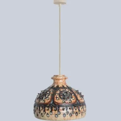 Sale Pamono Vintage Danish Ceramic Pendant with Holes and Spikes, 1960s